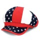 Newsboy Caps - Brushed Canvas USA Flag Print 
