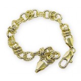 Gold-tone Chain Link Bracelet