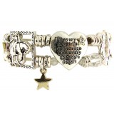 Stretch Bracelets - Texas Cowgirl Horse Shoe - BR-MB2201S