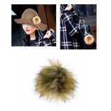 Brooch – Faux Fur Pom-Pom Pin - BC-MP-1NT Brooch – Faux Fur Pom-Pom Pin - BC-MP-1NT