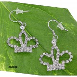 Rhinestone Crown - Clear - ER-AEA59S