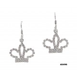 Rhinestone Crown - Clear - ER-AEA59S