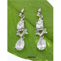 CZ Earring - Clear - ER-EA2573CL