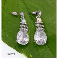 CZ Earring - Clear - ER-EA2577CL