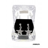Hip Hop Rhinetone Earrings - ER-JVSE9175