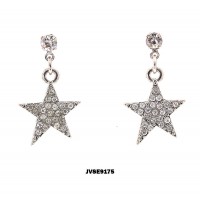 Hip Hop Rhinetone Earrings - ER-JVSE9175
