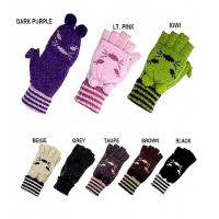 Gloves- Knit Convertible Fingerless Gloves