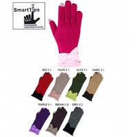 Gloves - Kint SmartTips w/ Bow Gloves - GL-11KG023
