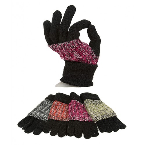 Gloves - Knitted W/ Double Layer - GL-G2103