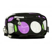 Cosmetic Purse - Polka Dots - BG-CS200BKPL