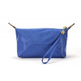 Nylon Cosmetic Bags w/ Wristlet - Blue - BG-HM1006BL Nylon Cosmetic Bags w/ Wristlet - Blue - BG-HM1006BL