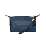 Nylon Cosmetic Bags w/ Wristlet - Navy -BG-HM1006NV Nylon Cosmetic Bags w/ Wristlet - Navy -BG-HM1006NV