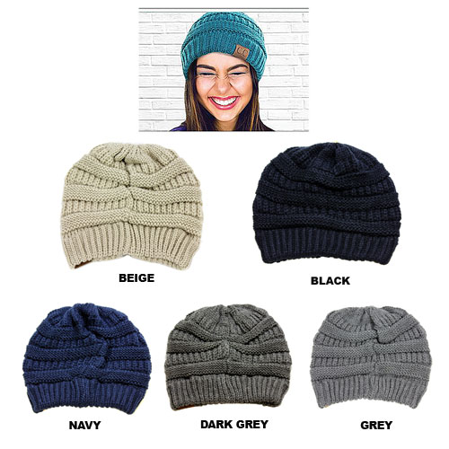 Knitted Beanie Caps - HT-20A