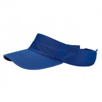 Visor - Cotton Will W/Velcro Adjustable - Royal Blue Color - HT-4056RBL