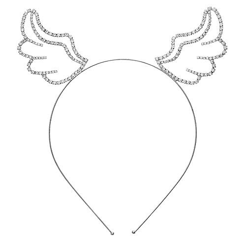 Headband: Angel Wings Rhinestones Headband