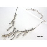 Rhinestone Vintage Necklace & Earrings Set - NE-11956