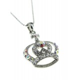 Swarovski Crystal Crown Charm - Medium Size - Clear -NE-N3329CL Swarovski Crystal Crown Charm - Medium Size - Clear -NE-N3329CL