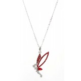 Swarovski Crystal Tinker Bell - Red - Made in Korea - NE-N4853RD