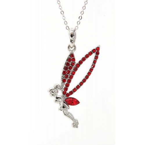 Swarovski Crystal Tinker Bell - Red - Made in Korea - NE-N4853RD