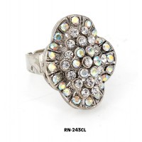 Austrian Crystal  Ring  - Clear Color - RN-2243CL