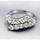 Rings - 925 Sterling Silver w/ CZ - Journey Collection - RN-PRG9076CL