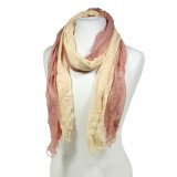 Scarf - 2-pc Set Scarves - Pink - SF-SSF50078PK Scarf - 2-pc Set Scarves - Pink - SF-SSF50078PK