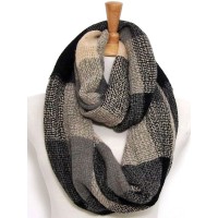 Infinity Scarf - Weaved Blocks