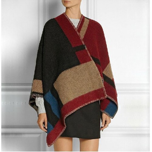 Shawl /Wrap - Multi Color Blocks Prints - SF-RUM05 Shawl /Wrap - Multi Color Blocks Prints - SF-RUM05